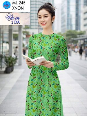 Vải Áo Dài Hoa Văn AD ML245 20 vai ao dai hoa van ad ml245