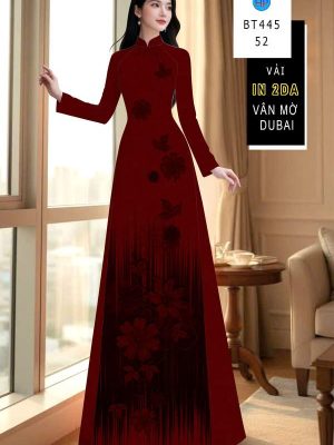 Vải Áo Dài In 4D AD BT445 31 vai ao dai in 4d ad bt445