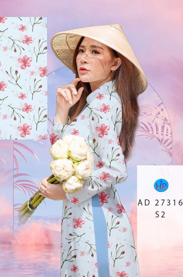 Vải Áo Dài Hoa Đều AD 27316 2 1788397386 661 vai ao dai hoa deu ad 27316