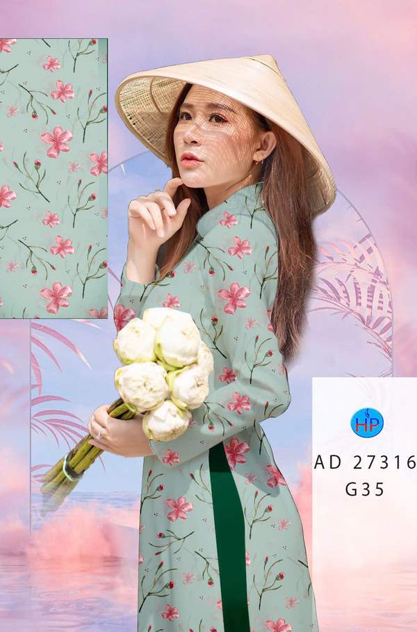 Vải Áo Dài Hoa Đều AD 27316 9 1788397388 168 vai ao dai hoa deu ad 27316
