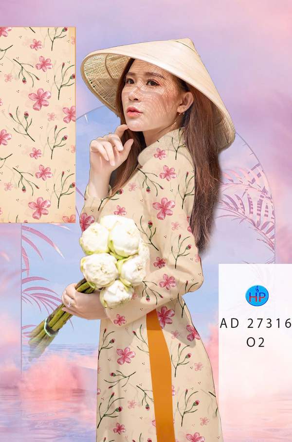 Vải Áo Dài Hoa Đều AD 27316 8 1788397388 539 vai ao dai hoa deu ad 27316