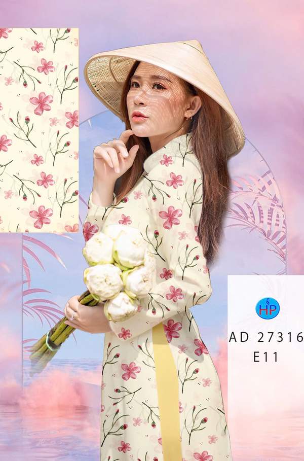 Vải Áo Dài Hoa Đều AD 27316 11 1788397388 574 vai ao dai hoa deu ad 27316