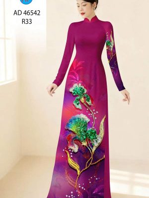Vải Áo Dài Hoa In 3D AD 46542 20 1788397891 712 vai ao dai hoa in 3d ad 46542