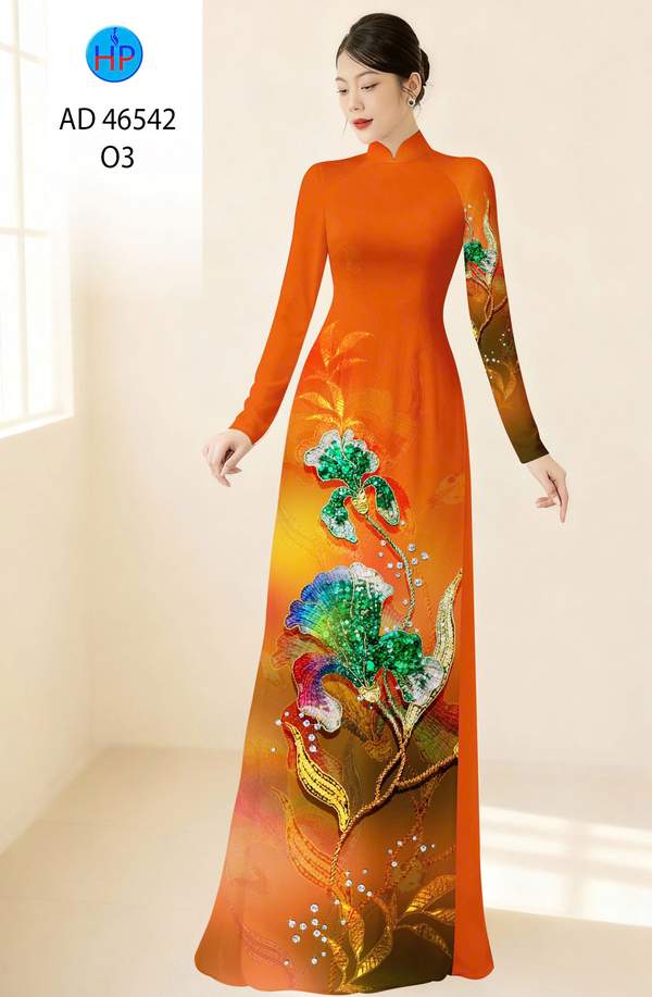 Vải Áo Dài Hoa In 3D AD 46542 4 1788397891 790 vai ao dai hoa in 3d ad 46542