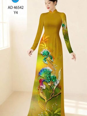 Vải Áo Dài Hoa In 3D AD 46542 23 1788397891 851 vai ao dai hoa in 3d ad 46542