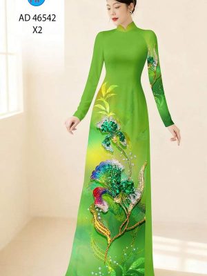 Vải Áo Dài Hoa In 3D AD 46542 26 1788397892 303 vai ao dai hoa in 3d ad 46542