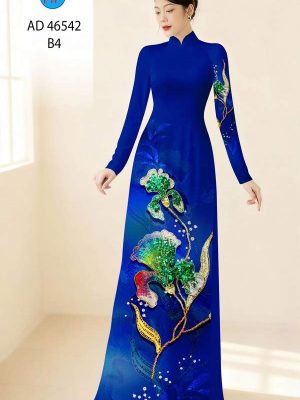 Vải Áo Dài Hoa In 3D AD 46542 25 1788397892 452 vai ao dai hoa in 3d ad 46542