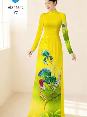Vải Áo Dài Hoa In 3D AD 46542 29 1788397892 466 vai ao dai hoa in 3d ad 46542