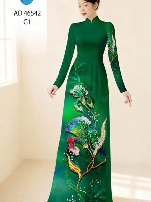 Vải Áo Dài Hoa In 3D AD 46542 28 1788397892 983 vai ao dai hoa in 3d ad 46542