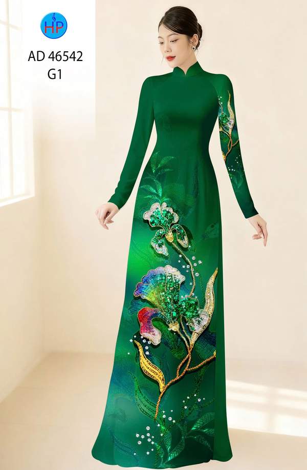 Vải Áo Dài Hoa In 3D AD 46542 11 1788397892 983 vai ao dai hoa in 3d ad 46542