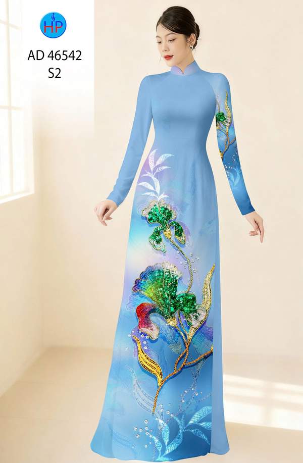 Vải Áo Dài Hoa In 3D AD 46542 16 1788397893 244 vai ao dai hoa in 3d ad 46542