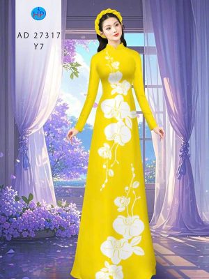 Vải Áo Dài Hoa In 3D AD 27317 21 1788398471 236 vai ao dai hoa in 3d ad 27317