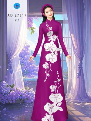 Vải Áo Dài Hoa In 3D AD 27317 24 1788398472 601 vai ao dai hoa in 3d ad 27317