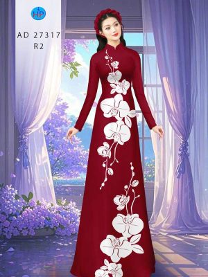 Vải Áo Dài Hoa In 3D AD 27317 27 1788398472 807 vai ao dai hoa in 3d ad 27317