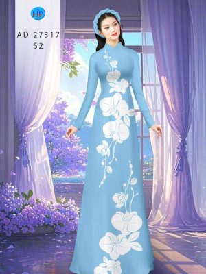 Vải Áo Dài Hoa In 3D AD 27317 28 1788398472 997 vai ao dai hoa in 3d ad 27317
