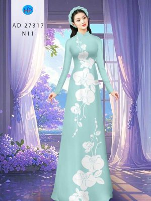 Vải Áo Dài Hoa In 3D AD 27317 34 1788398474 130 vai ao dai hoa in 3d ad 27317