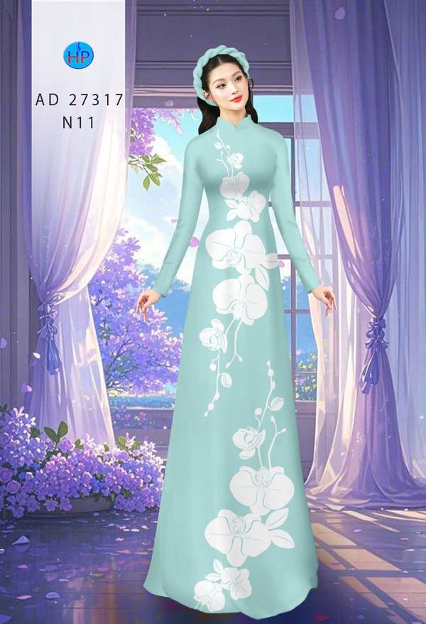Vải Áo Dài Hoa In 3D AD 27317 15 1788398474 130 vai ao dai hoa in 3d ad 27317