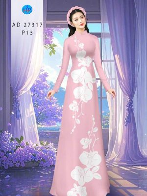 Vải Áo Dài Hoa In 3D AD 27317 37 1788398474 377 vai ao dai hoa in 3d ad 27317