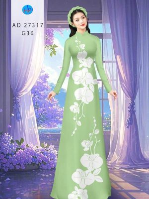 Vải Áo Dài Hoa In 3D AD 27317 35 1788398474 422 vai ao dai hoa in 3d ad 27317
