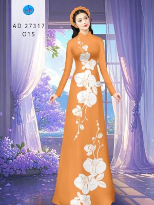 Vải Áo Dài Hoa In 3D AD 27317 33 1788398474 583 vai ao dai hoa in 3d ad 27317