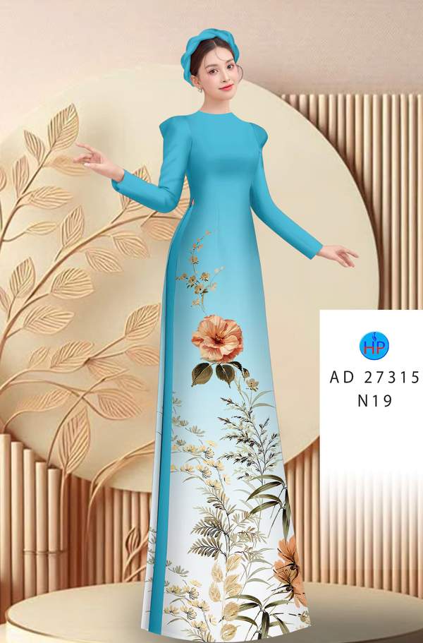 Vải Áo Dài Hoa In 3D AD 27315 6 1788399041 260 vai ao dai hoa in 3d ad 27315