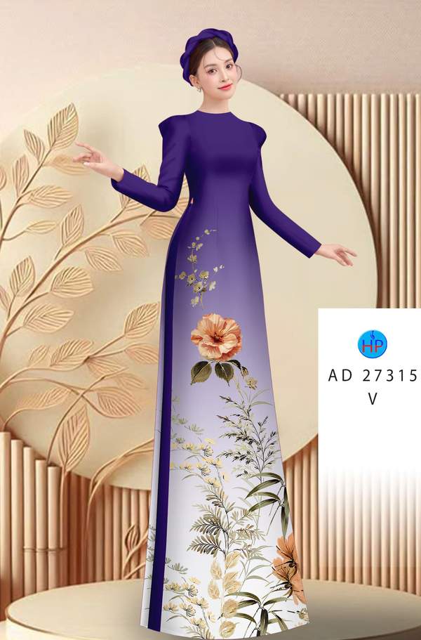 Vải Áo Dài Hoa In 3D AD 27315 11 1788399043 812 vai ao dai hoa in 3d ad 27315