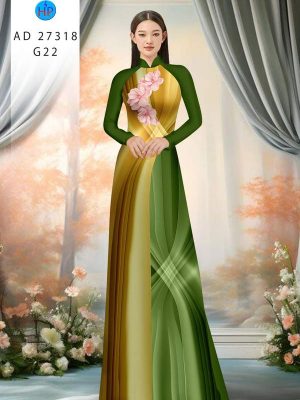 Vải Áo Dài Hoa In 3D AD 27318 21 1788744112 221 vai ao dai hoa in 3d ad 27318