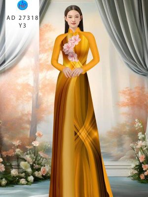 Vải Áo Dài Hoa In 3D AD 27318 23 1788744112 643 vai ao dai hoa in 3d ad 27318