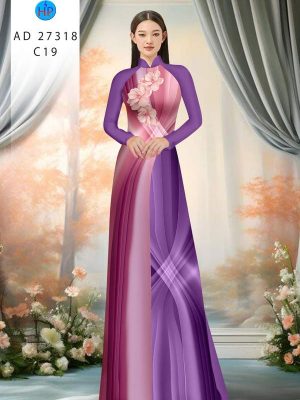 Vải Áo Dài Hoa In 3D AD 27318 27 1788744113 795 vai ao dai hoa in 3d ad 27318