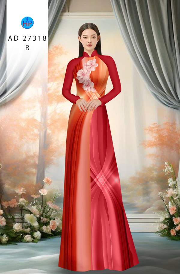 Vải Áo Dài Hoa In 3D AD 27318 7 1788744113 851 vai ao dai hoa in 3d ad 27318