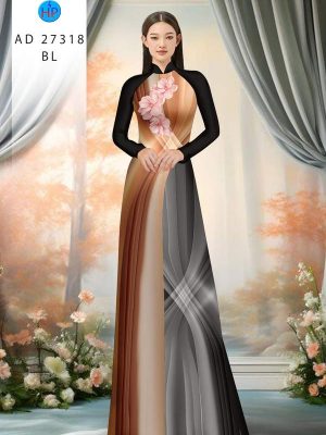 Vải Áo Dài Hoa In 3D AD 27318 31 1788744114 594 vai ao dai hoa in 3d ad 27318