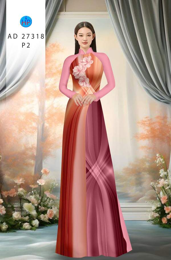 Vải Áo Dài Hoa In 3D AD 27318 15 1788744114 910 vai ao dai hoa in 3d ad 27318