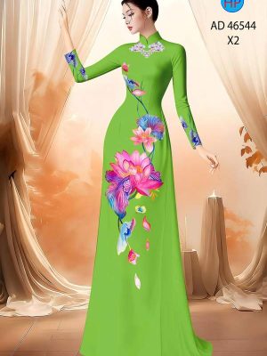 Vải Áo Dài Hoa Sen AD 46544 27 1788744677 716 vai ao dai hoa sen ad 46544