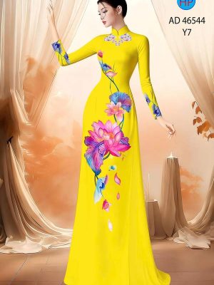 Vải Áo Dài Hoa Sen AD 46544 31 1788744678 65 vai ao dai hoa sen ad 46544