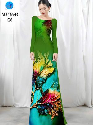 Vải Áo Dài In Hình Lá AD 46543 23 1788745114 731 vai ao dai in hinh la ad 46543