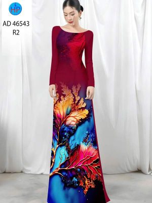 Vải Áo Dài In Hình Lá AD 46543 25 1788745115 445 vai ao dai in hinh la ad 46543