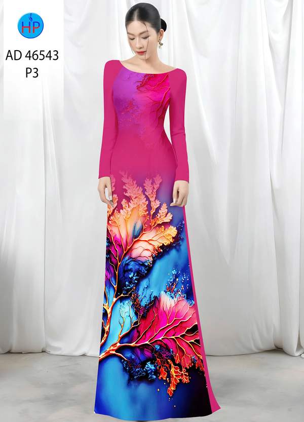 Vải Áo Dài In Hình Lá AD 46543 11 1788745115 992 vai ao dai in hinh la ad 46543
