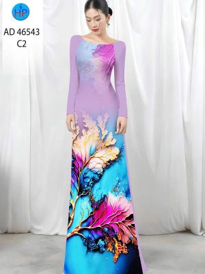 Vải Áo Dài In Hình Lá AD 46543 30 1788745116 62 vai ao dai in hinh la ad 46543