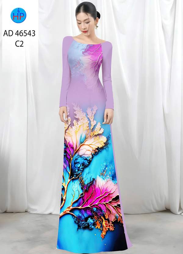 Vải Áo Dài In Hình Lá AD 46543 13 1788745116 62 vai ao dai in hinh la ad 46543