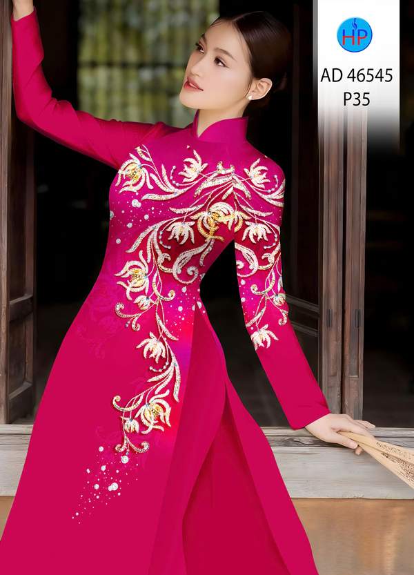 Vải Áo Dài Hoa Văn AD 46545 2 1788745624 211 vai ao dai hoa van ad 46545