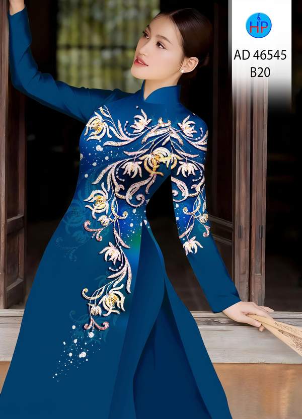 Vải Áo Dài Hoa Văn AD 46545 5 1788745624 457 vai ao dai hoa van ad 46545