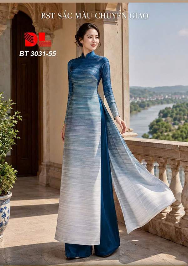Vải Áo Dài Chuyển Sắc AD BT3031 4 1788829756 342 vai ao dai chuyen sac ad bt3031