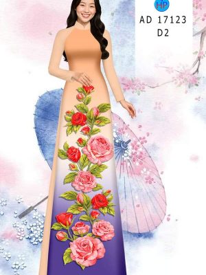 Vải Áo Dài Hoa Hồng AD 17123 28 1789349986 399 vai ao dai hoa hong ad 17123