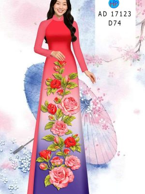 Vải Áo Dài Hoa Hồng AD 17123 27 1789349986 936 vai ao dai hoa hong ad 17123