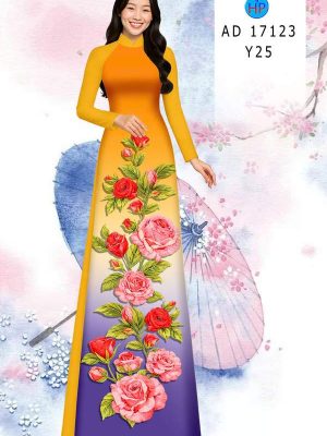 Vải Áo Dài Hoa Hồng AD 17123 32 1789349987 76 vai ao dai hoa hong ad 17123