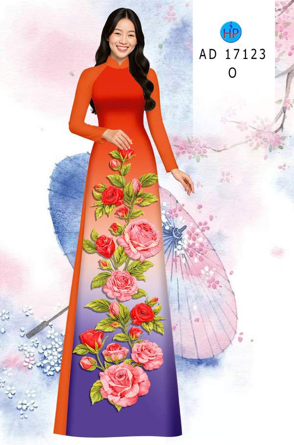 Vải Áo Dài Hoa Hồng AD 17123 16 1789349987 953 vai ao dai hoa hong ad 17123