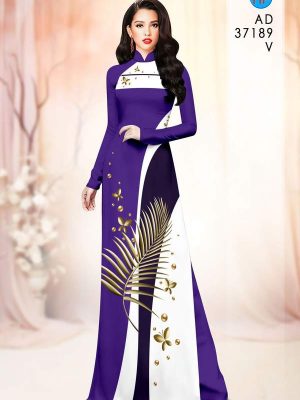 Vải Áo Dài Hoa In 3D AD 37189 19 1789350609 606 vai ao dai hoa in 3d ad 37189