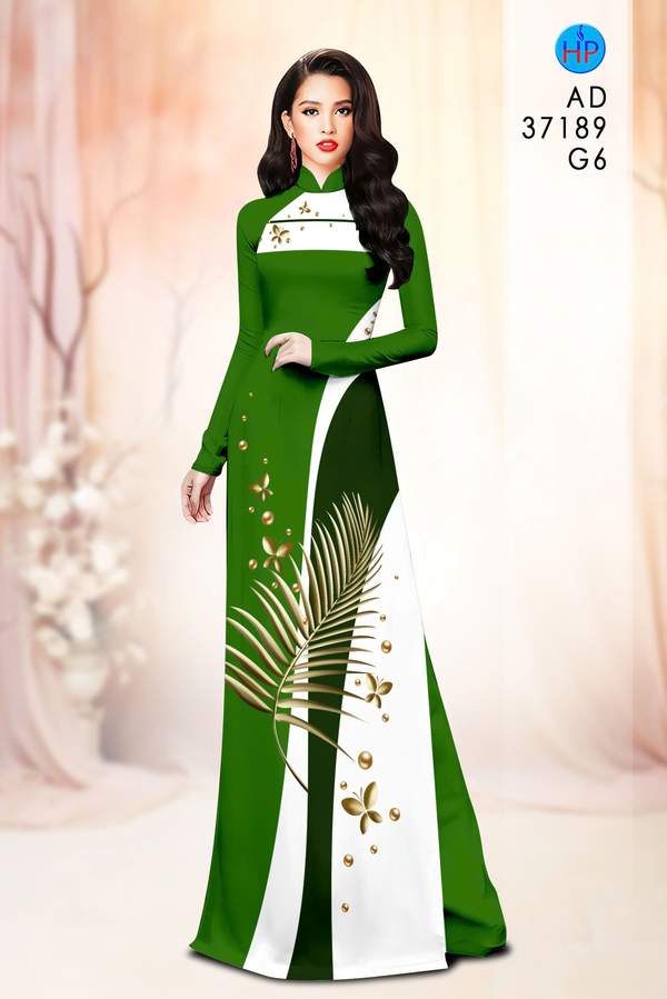 Vải Áo Dài Hoa In 3D AD 37189 5 1789350610 138 vai ao dai hoa in 3d ad 37189