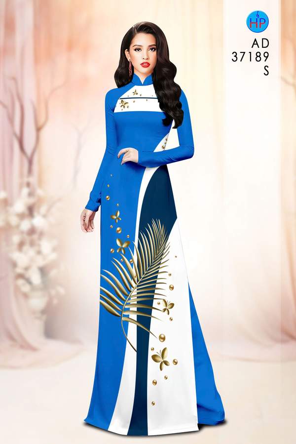 Vải Áo Dài Hoa In 3D AD 37189 4 1789350610 796 vai ao dai hoa in 3d ad 37189