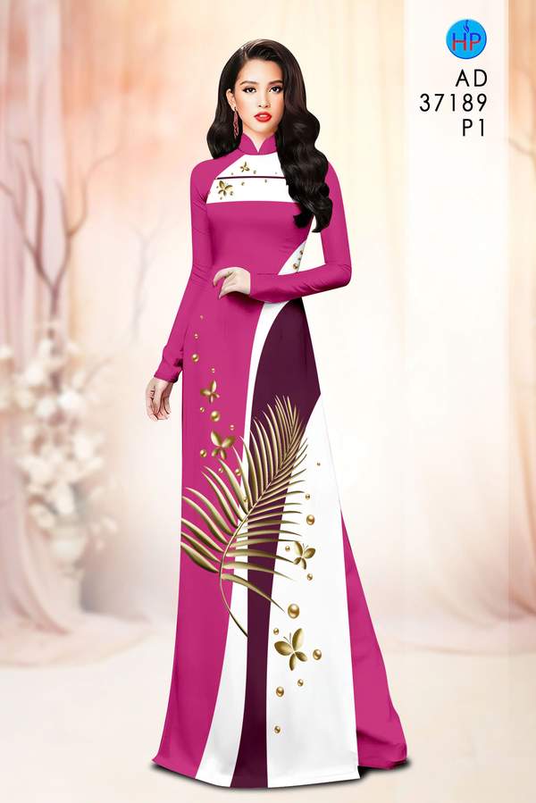 Vải Áo Dài Hoa In 3D AD 37189 10 1789350611 28 vai ao dai hoa in 3d ad 37189